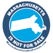 Massachusetts Is Not For Sale Logo